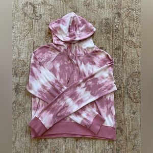 Tie Dyed Hoodie by Inspired Hearts. Kids size Large but also women’s XS.